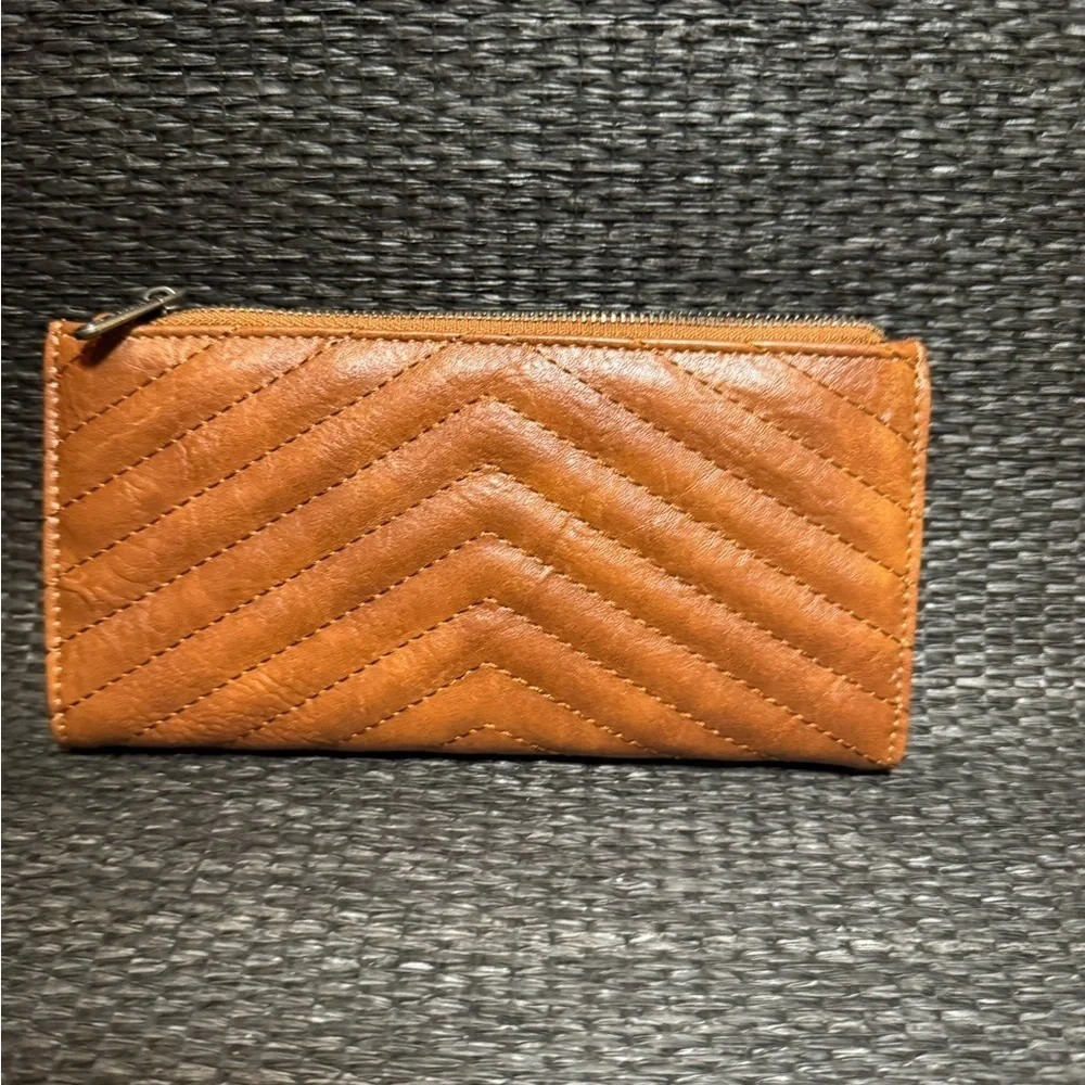 Wrangler Tan Quilted Women's Wallet